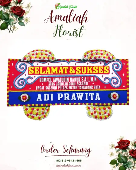 Papan Bunga Ucapan Selamat Sebuku